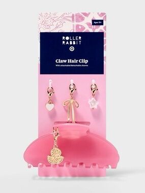 Roller Rabbit x Target Charm Claw Clip New
